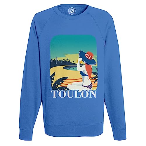 Sweat Shirt Homme Toulon Plage vêtements de mode été look soleil et vacances en France