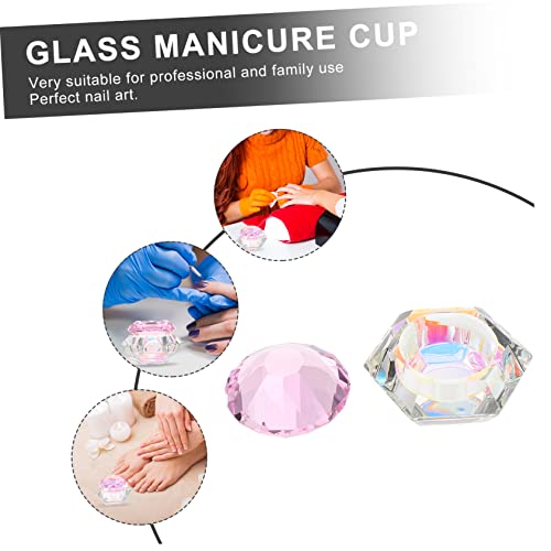 Recipiente de cristal para líquido de uñas MERRYHAPY miniatura 4