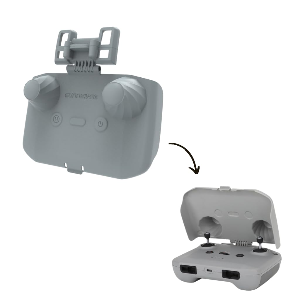 Sunnylife 2 in 1 Joystick Protector & Sun hood for RCN1, N2 & N3 For Dji Flip/Neo/Mini 2 / Air 2S/ Mavic 3 Remote controller Accessories-image-45