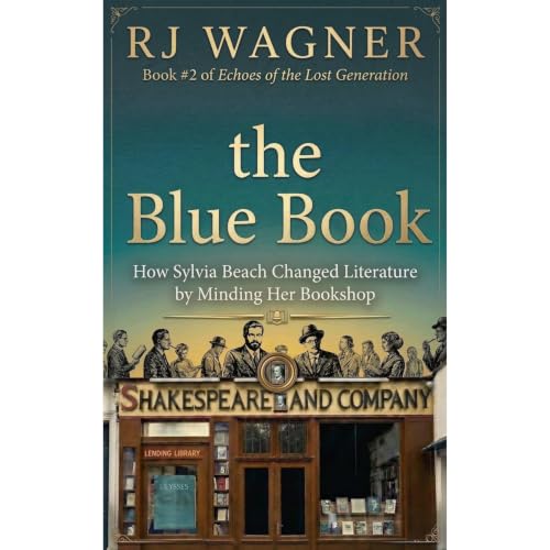 The Blue Book Audiolibro Por RJ Wagner arte de portada