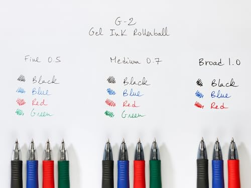 Pilot G205 Bolígrafo retráctil gel punta 0.5 mm negro miniatura 4