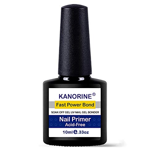 Kanorine® non-acid Natural Nail Primer/Acryl Nails Primer Gel Bonder Mittel für alle UV/LED Gel Nagellack Bonder Nail Tech Essential Primer Liquids Cover