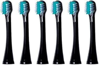 パナソニック 音波振動ハブラシ 替えブラシ イオン用密集極細毛ブラシ EW0913-K黒 2本入x3セット(計6本)