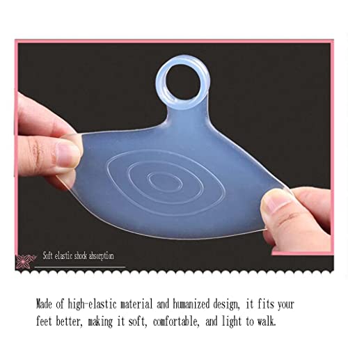 Absorción de impactos con almohadillas de silicona para el antepié confort 5