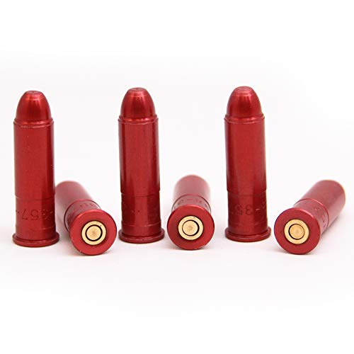 Carlson's Snap Caps 38 Special & 357 Magnum 6 Pack Red Aluminum - 00057
