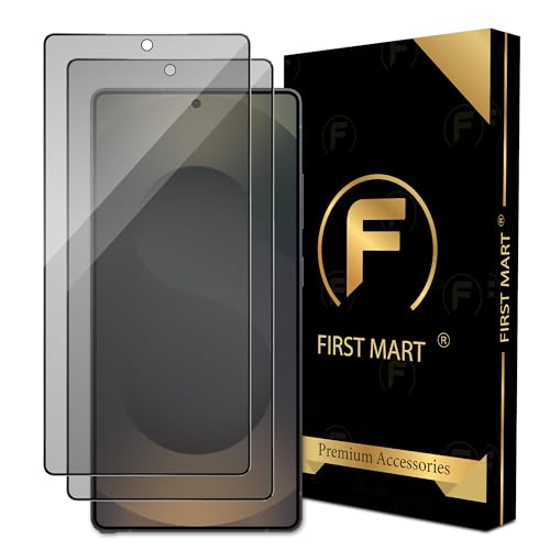 Image of FIRST MART Military-Grade Matte Anti-Glare Tempered Glass for Samsung Galaxy S25 Ultra (6.8 Inch) With Installation Kit | Edge to Edge Coverage |Anti Glare, Bubble-Free [2 Pack]