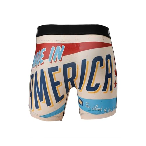 Cinch Mens 6 inch America Boxer Brief XL Multi2