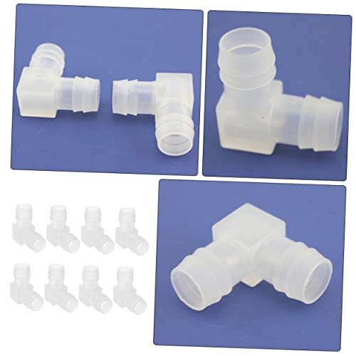 Accesorios para mangueras con conector en ángulo y adaptador lateral de 8 piezas 4