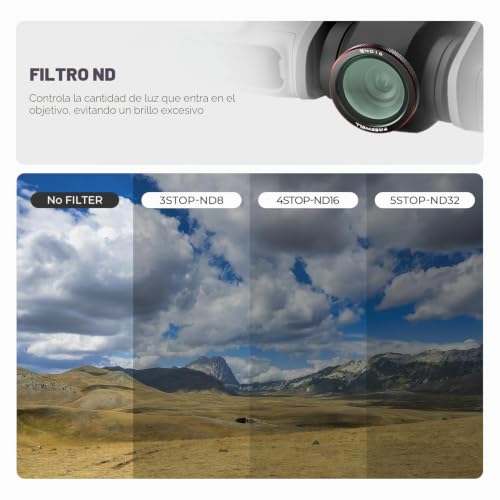 Filtro ND16 para DJI Neo 2 Freewell con reduccion de luz de 4 pasos para drones 2