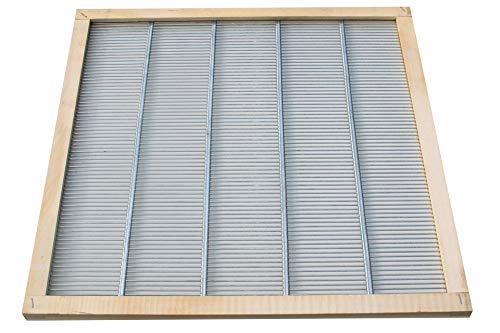 apisfarm Absperrgitter in Holzrahmen für Dadant US Beute 12er - 505x505 mm Cover