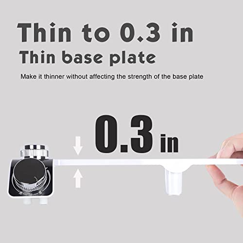 Analim Bidet Attachment For Toilet Seat, Non-Electric Bidet Hot And Cold Fresh Water For Frontal & Rear Wash With Self-Cleaning Dual Nozzles And Adjustable Pressure Control #TOP3