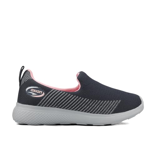 Image of ASIAN Firefly-111 Women's Walking Shoes | Lightweight Breathable Casual Slip-Ons for Daily Walking, Comfort Fit & Memory Foam Sole