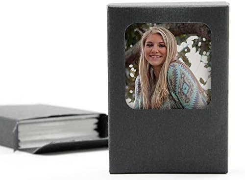 2.5x3.5 Wallet Print Photo Boxes with Preview Window - 25 Pack