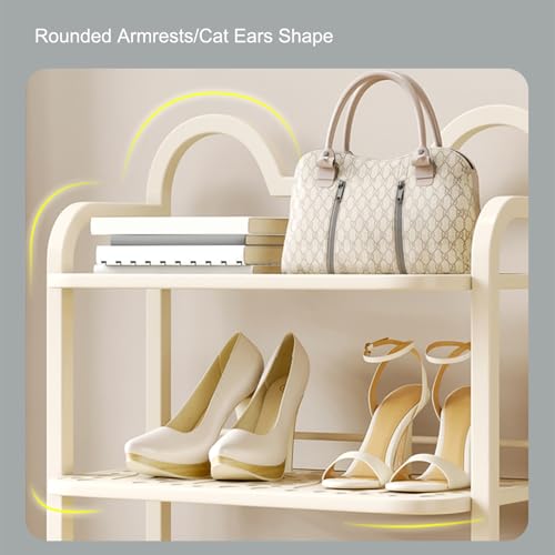 Étagère à chaussures verticale compacte à 6 niveaux pour entrée - 5