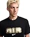 Nike Air Men's Graphic T-Shirt (US, Alpha, X-Large, Regular, Regular, Black)