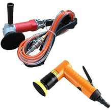 1pcs 4-Inch Air Wet Stone Polisher + 1pcs 7-Inch Pneumatic Sander