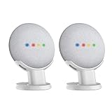 SPORTLINK Pedestal for Nest Mini (2nd Gen) and Google Home Mini (1st Generation) Improves Sound Visibility and Appearance - A Must Have Mount Holder Stand for Nest Mini (2nd Gen)/ Home Mini (2pack)