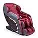 ANANDA® Poltrona massaggiante 2D+ - Rosso (modello 2022) - 12 programmi professionali di massaggio e pressoterapia - Termoterapia - Tecnologia Gravità e Spazio"Zero" Suono 3D Bluetooth - USB