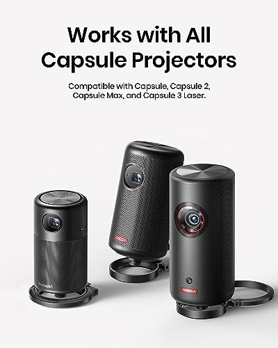 image for NEBULA Anker Projector Foldable Stand, Ultra-Compact Desktop Stand wit