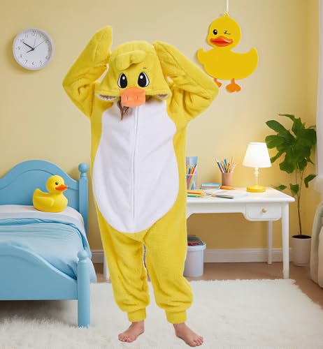 Disfraz unisex de pato para niños y adolescentes miniatura 3