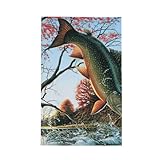 EdWal Paños de cocina colgantes con estampado de cártamo volador para secar platos, toallas de cocina de secado rápido, altamente absorbentes