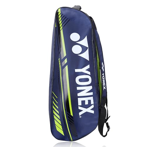 Image of YONEX Badminton Racquet Bag ACE2 1226 BT6 | ACE2 Series Thermal Lining Compartment |Eronomic STRPS |Available as Backpack|Hand Carry |Accessories & 6 Racquet Comaprtment|Wide Shoe Packet