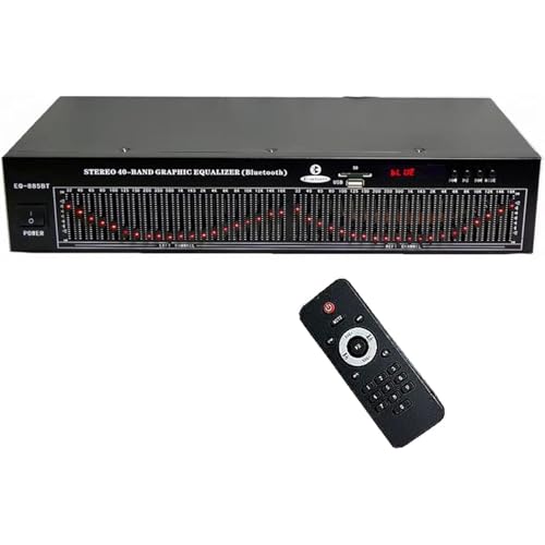 Lorsepo EQ-885BT Dual 20-Band Stereo Equalizer