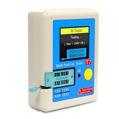 Transistor mètre multimètre LCR-T7 pour identifier un composant sans marquage