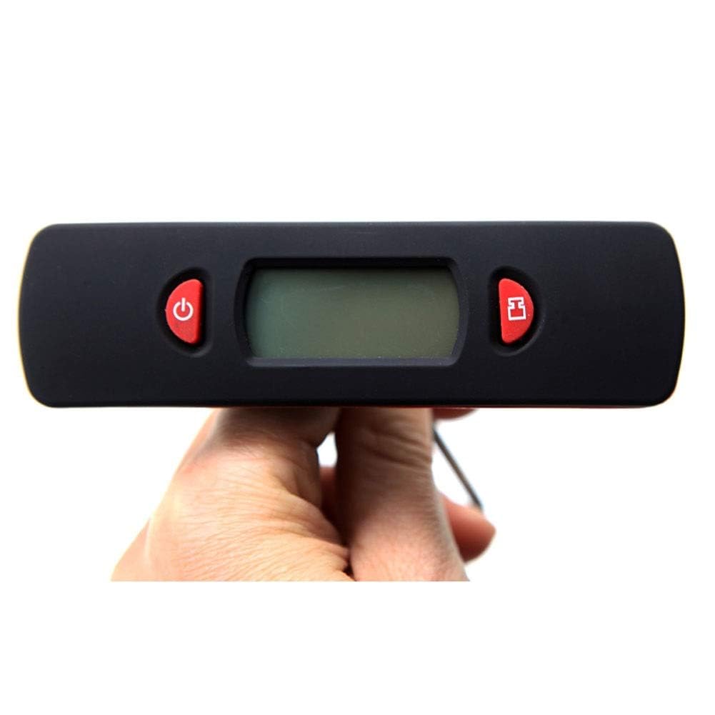 Mini bilancia elettronica portatile da 50 kg/110 libbre for bagagli aeronautici con ricarica USB, bilancia portatile con display retroilluminato Bilance