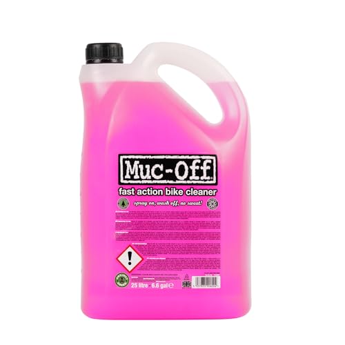 Muc-Off Nano Tech Bike Cleaner - Advanced Cleaning with Nano Technology - Biodegradable and Solvent-Free - Safe on Carbon Fibre - Bike Cleaner for MTB Road & Gravel - 5L