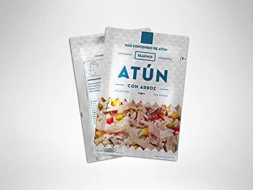 Sea Kings Pouch De Ensalada De Trozos De Atún Con Arroz (5x180g)