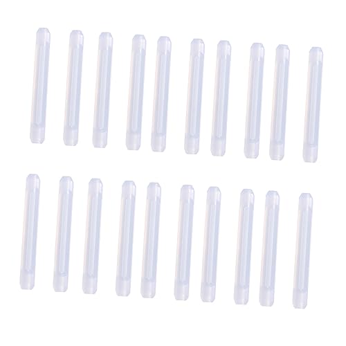 TOVINANNA Flexible Anti-Slip Glasses Sleeve 10 Pairs Silicone Temple Covers Eyeglass Temple Sleeve for Safety Goggles