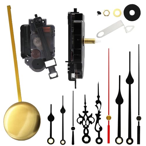 La mejor selección de Mecanismos de movimiento , listamos los 10 mejores. 48 BE-TOOL Mecanismo de movimiento de reloj de péndulo de cuarzo, piezas de reparación de piezas de repuesto con 3 manos y 1 péndulo para reparación de relojes de bricolaje