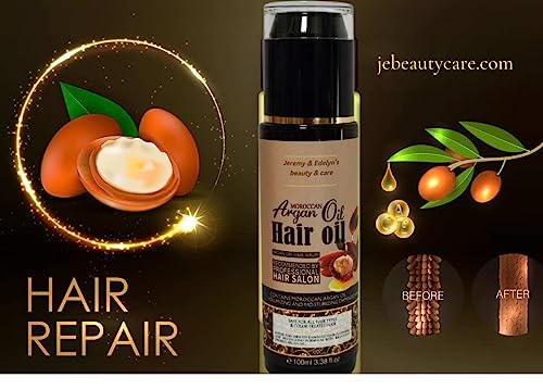 Argan Oil hair serum - Softens & Protects hair and gives a professional Salon-like Finish - 100 ml - Image 7