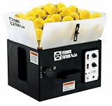 Tennis Tutor Prolite Ball Machine with Random Oscillator. Speed 70 MPH. Tows Like Luggage. Made in USA by #1 Tennis Machine Company.