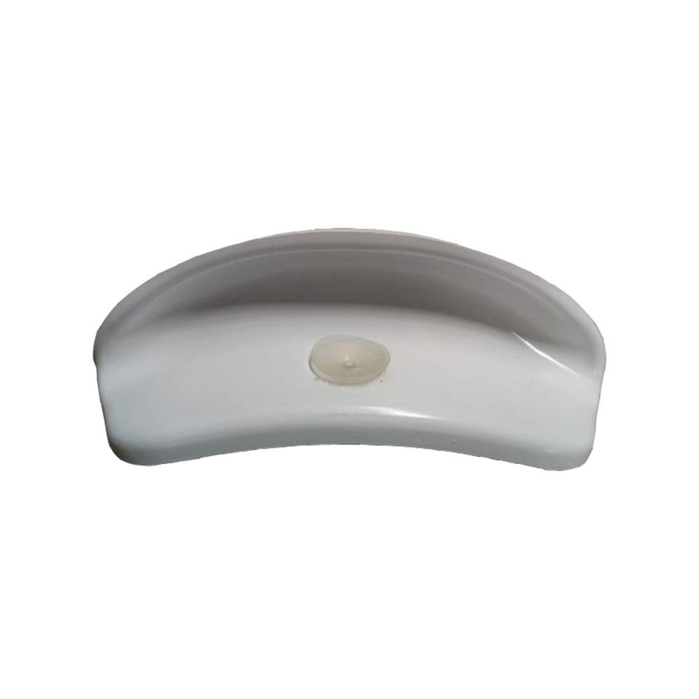 Cojines de bañera de Negocios Almohada de baño de PU Alfombrilla de baño Reposacabezas y Cuello cómodos Disfrute del baño (Color : Gray, Size : 12.8 x 28cm) (Gray 12.8 x 28cm)