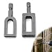 2PC Electric Wire Twister Tool for Drill, Heavy Duty Wire Twister for Drill with 1/4" Hex Shank, Tools on Sale and Clearance, Professional Steel Wire Twisting Tool for Fencing, Rebar Tying