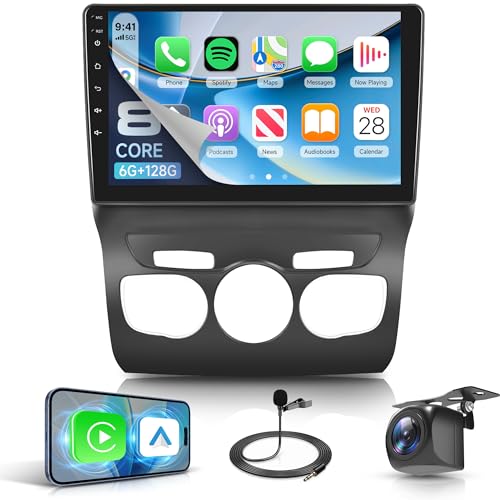 Autoradio pour Citroën C4 avec vue panoramique 360° et CarPlay