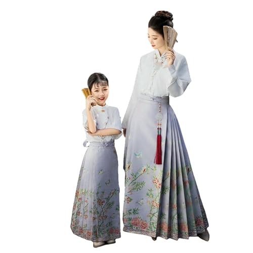 Jupe Ming chinoise en brocart doré pour femme au design traditionnel haut de gamme