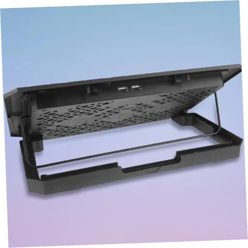 Base para laptop con 6 ventiladores silenciosos y ajuste de altura miniatura 6