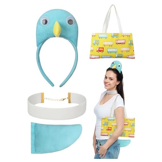Janinka 4 Pcs Halloween Pigeons Costume Set