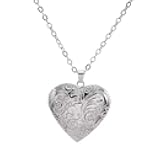 Women Locket Necklace Stainless Steel 18k Gold Plated Photo Lockets Statement Gift Valentines Heart Locket Necklace Jewelry