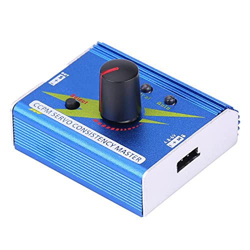 Servo Tester, Motor Speed Controller Checker, Digital Servo Tester & ESC Calibration Tool for RC Airplane Helicopter Car