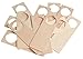 Hygloss Products Wooden Door Knob Hanger - Natural Unfinished Wood for Arts and Crafts, 12 Pack