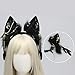 Shurhome Electric Wolf Ear Headband Cosplay Costume Hairband Party Headpiece Masquerades Headwear Animes Roleplaying Hairhoop Fashionable Headwear