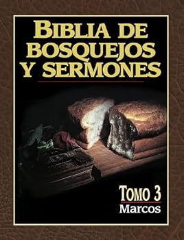 Paperback Biblia de Bosquejos y Sermones-RV 1960-Mark [Spanish] Book