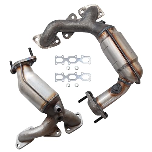 [Left&Right]FortunaFlow Catalytic Converter Exhaust Manifold Compatible with Ford Escape 2001-2007,Mazda