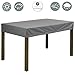 Produktbild Planesium Premium Gartentisch Gartenmöbel Hülle Abdeckung Schutzhülle Haube Abdeckplane Garnitur wasserdicht atmungsaktiv 575g /lfm (Anthrazit Breite 160cm x Tiefe 100cm x Höhe 15cm)