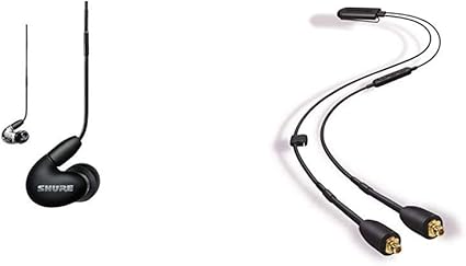 Amazon Co Jp Shure シュア Aonic 5 イヤホン Se53babk Uni A ブラック リケーブル Rmce Bt2 国内正規品 家電 カメラ