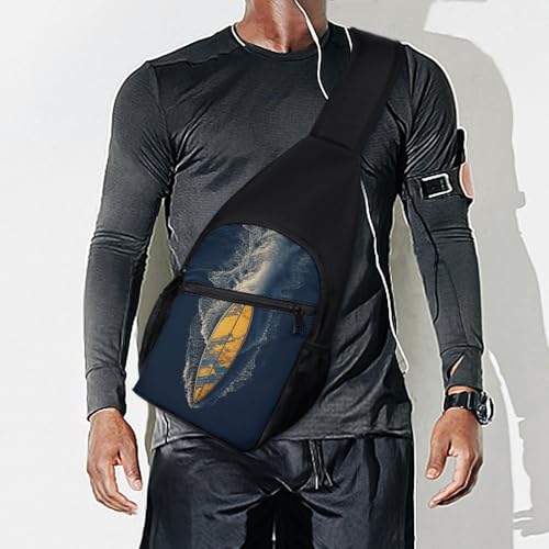Sling Bag pequeña para mujeres y hombres miniatura 7